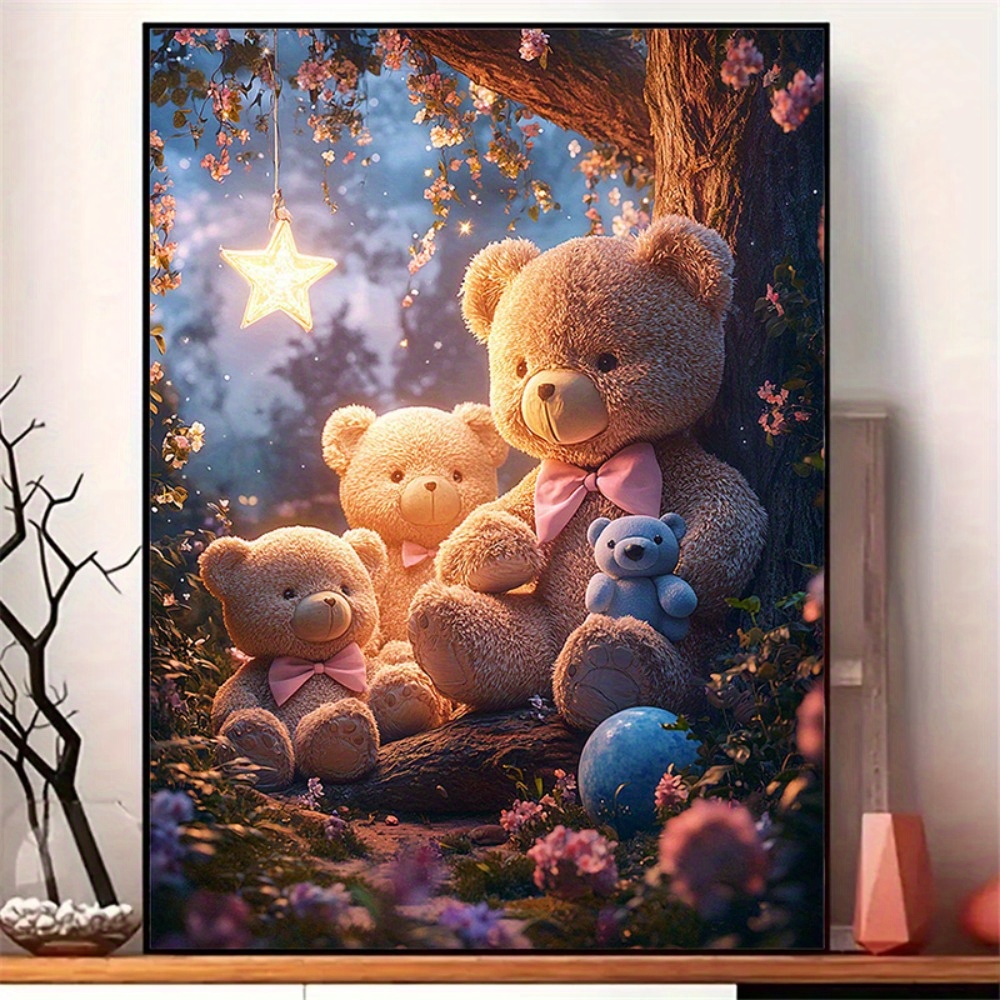 Home Decor Under 1000 - 500/1000/1200/2000PCS Puzzle Teddy Bear Under The