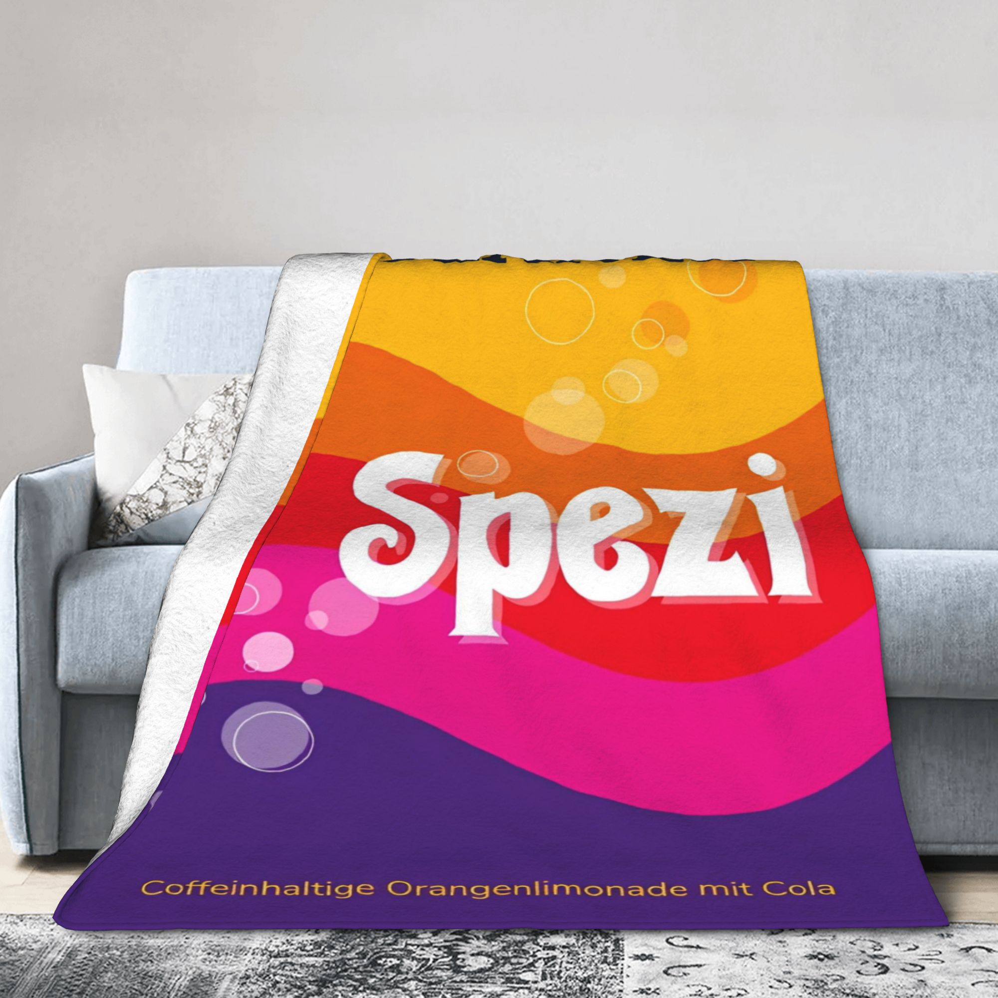 Germany Home Decor - Paulaner Spezi Blankets Germany Soda Drink
