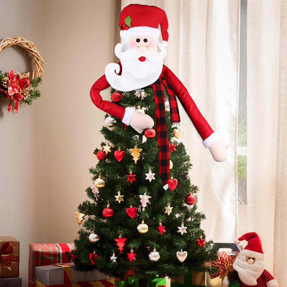 Home Xmas Decor Ideas - 1Pcs Christmas Tree Top Star Decoration