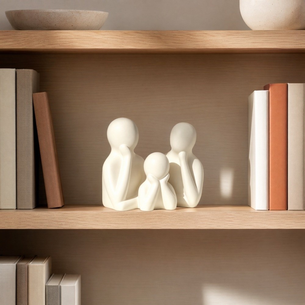 Couple Embracing Sculpture Abs - Abstract Sculpture Resin ulasan dan harga