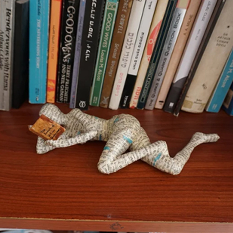 The Reading woman Abstract Sta - Abstract Sculpture Resin ulasan dan harga