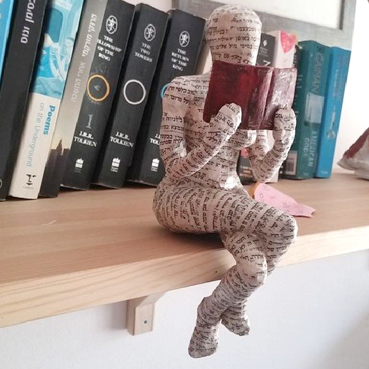 The Reading woman Abstract Sta - Abstract Sculpture Resin ulasan dan harga
