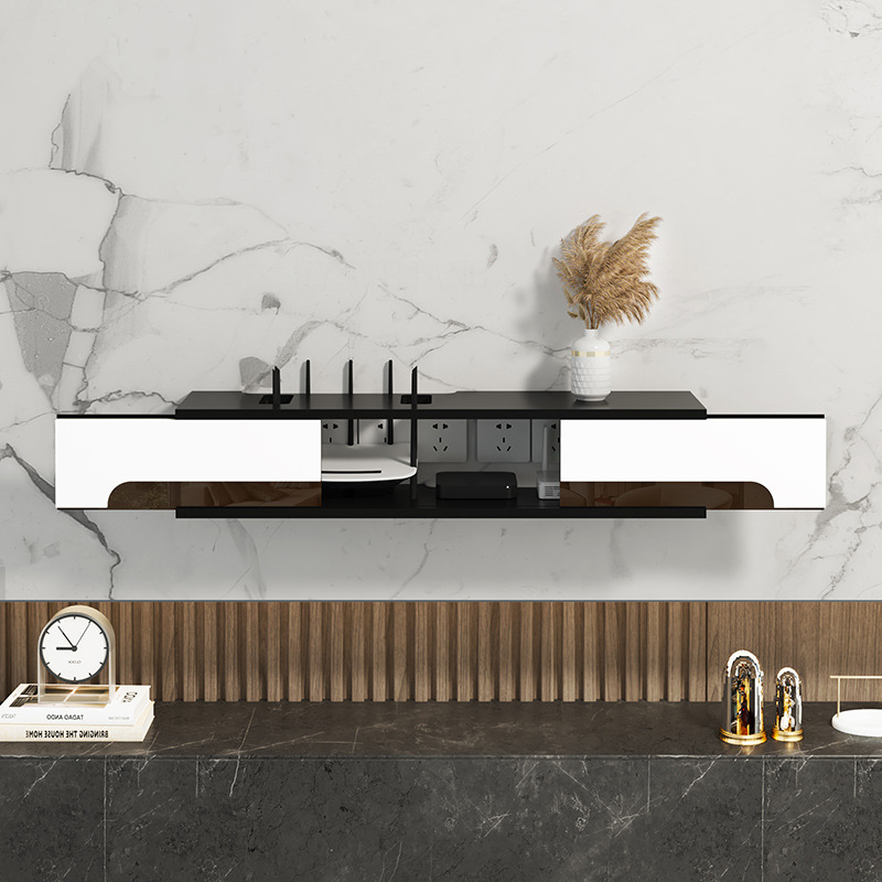 Wall‑Mounted Router Storage Bo - Home Decor Organizer ulasan dan harga