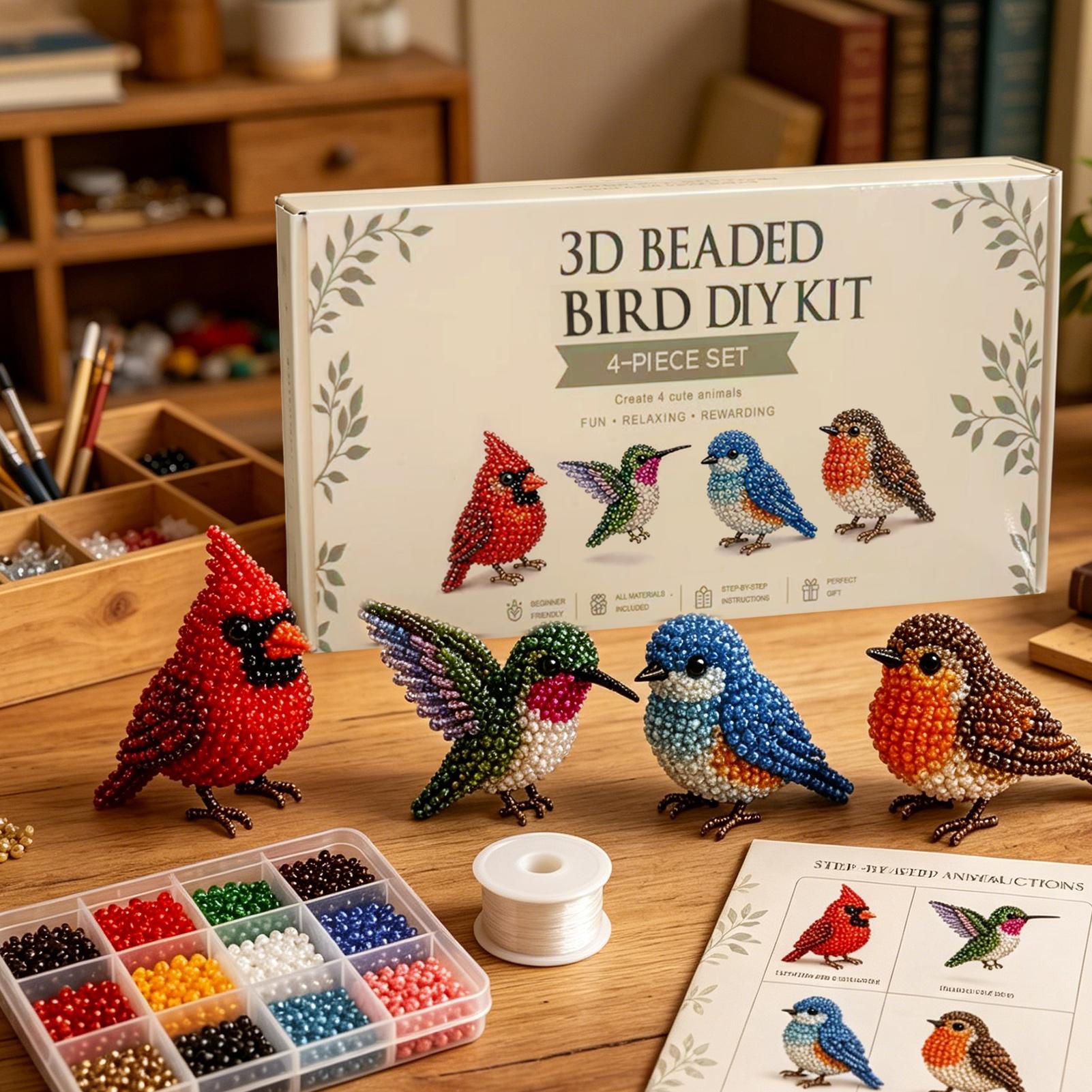 Cute Bird & Animal Beading Cra - Home Decor Enthusiast ulasan dan harga
