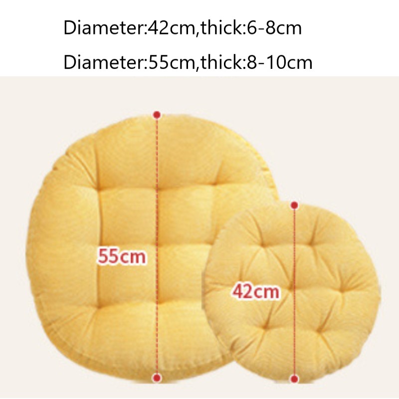 Thick Large Round Cushion,Soft - Home Decor Zen Style ulasan dan harga