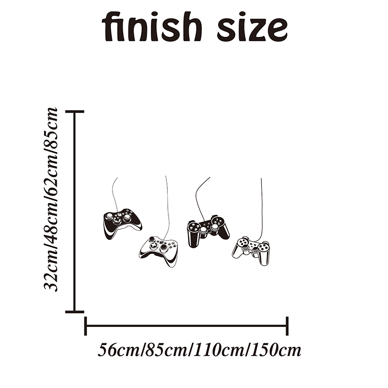 Large Hang Game Controller Wal - Home Decor Xbox Games ulasan dan harga