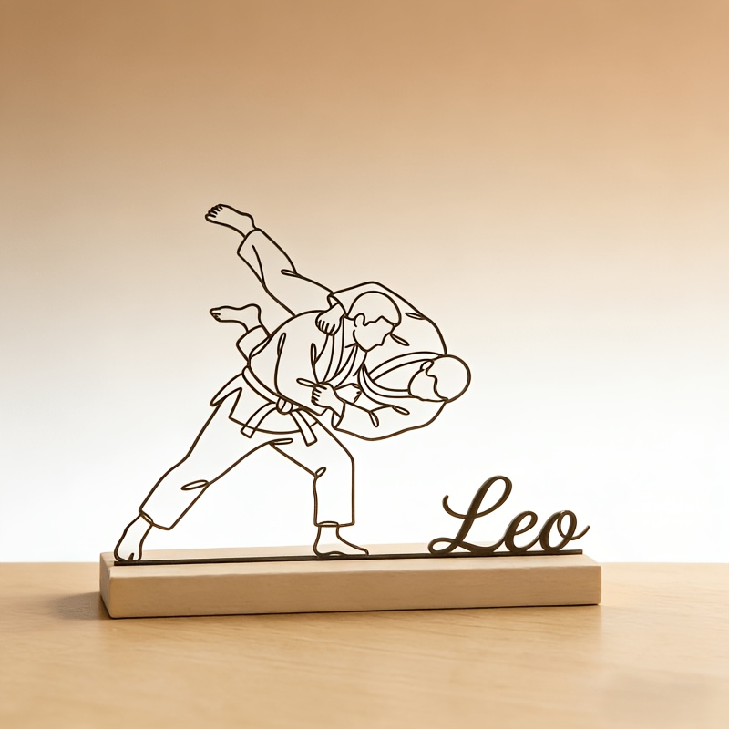 Custom Engraved Judo Martial A - Home Decor Unique ulasan dan harga