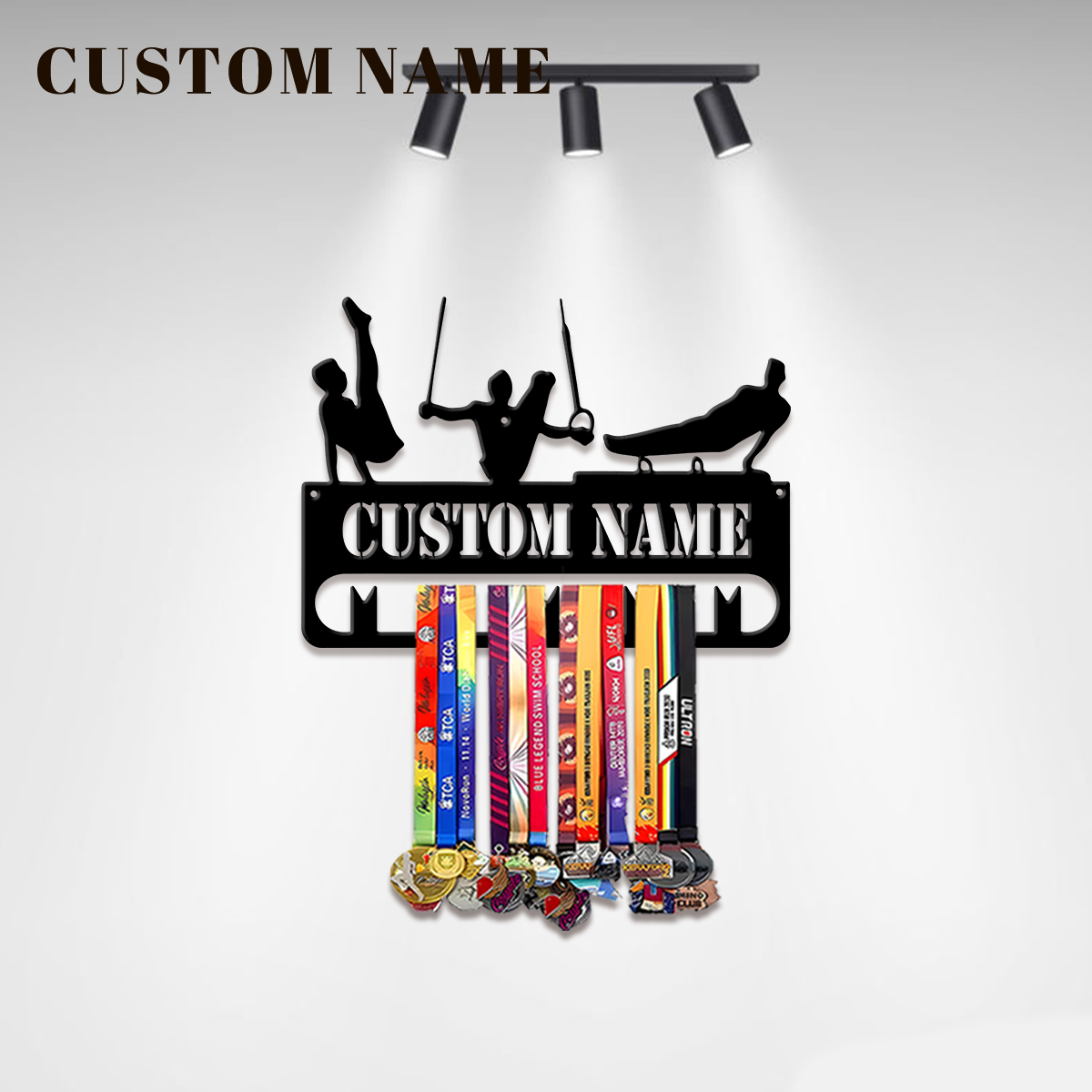1pc Custom Fitness Metal Medal - Home Decor Organizer ulasan dan harga