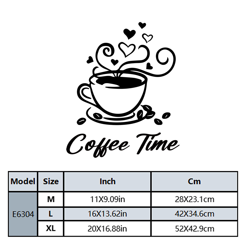 1PC Fashion Coffee Customizabl - Home Decor Wall Tiles ulasan dan harga