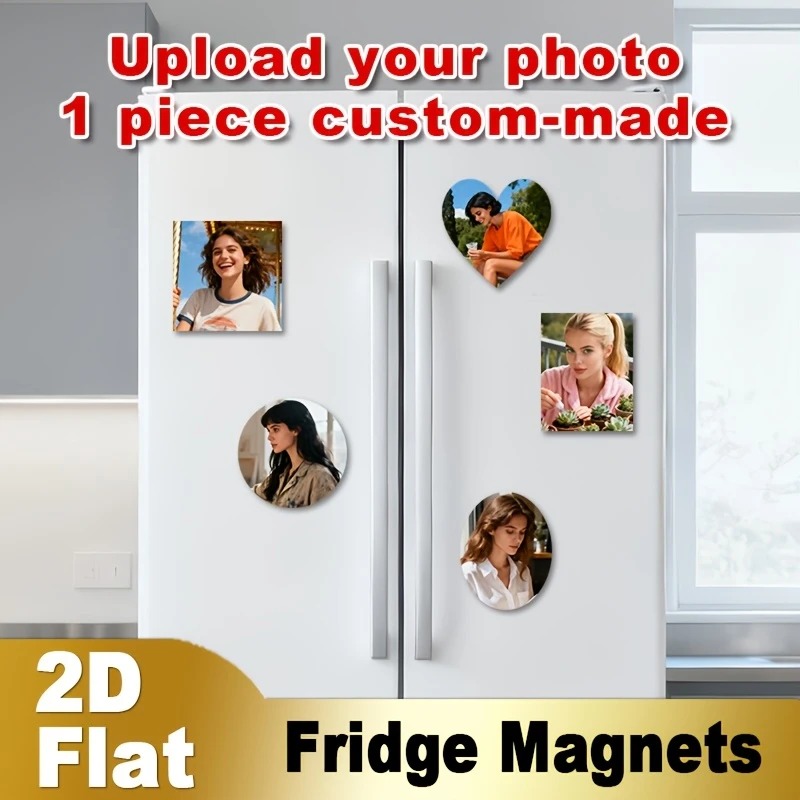 Custom Photo Fridge Magnet 2D  - Home Decor Unique ulasan dan harga