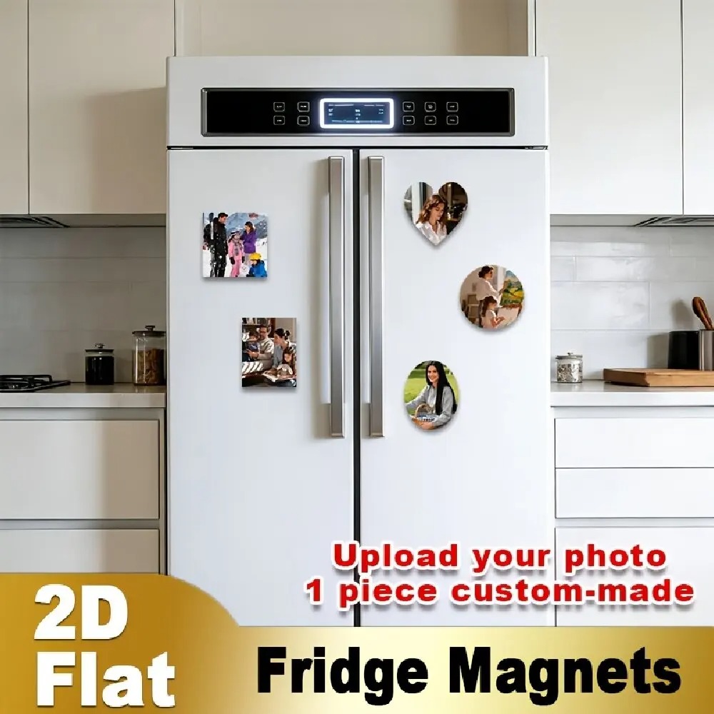 Custom Photo Fridge Magnet 2D  - Home Decor Unique ulasan dan harga