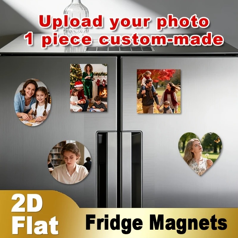 Custom Photo Fridge Magnet 2D  - Home Decor Unique ulasan dan harga