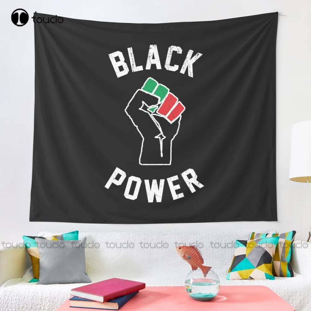 Black Power Fist Tapestry Tape - Home Decor Website Free ulasan dan harga