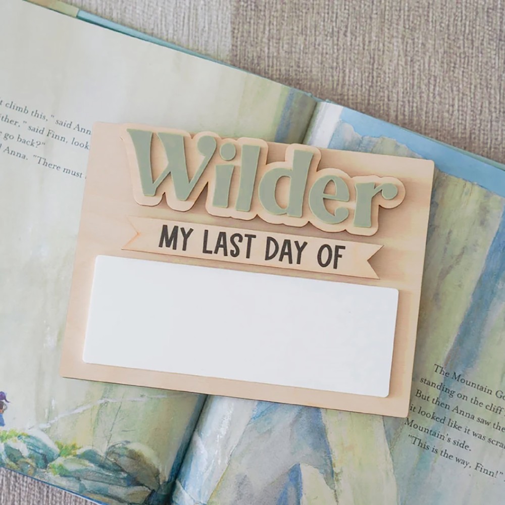 1Pc Custom First and Last Day  - Home Decor Unique ulasan dan harga