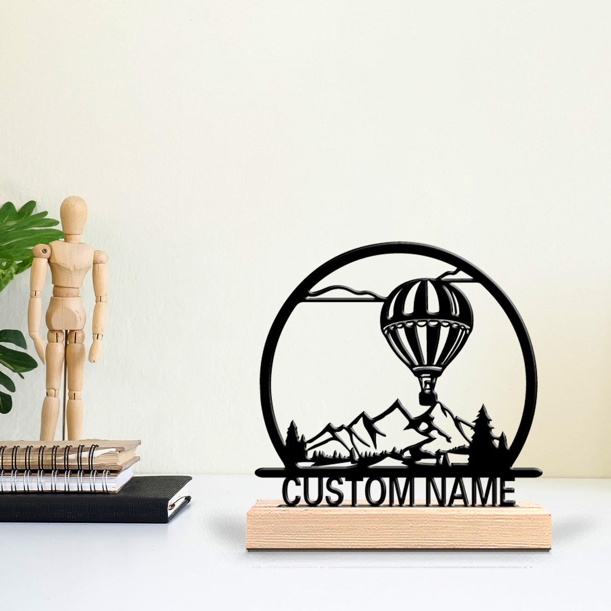 1pc Hot air balloon Customized - Home Decor Unique ulasan dan harga