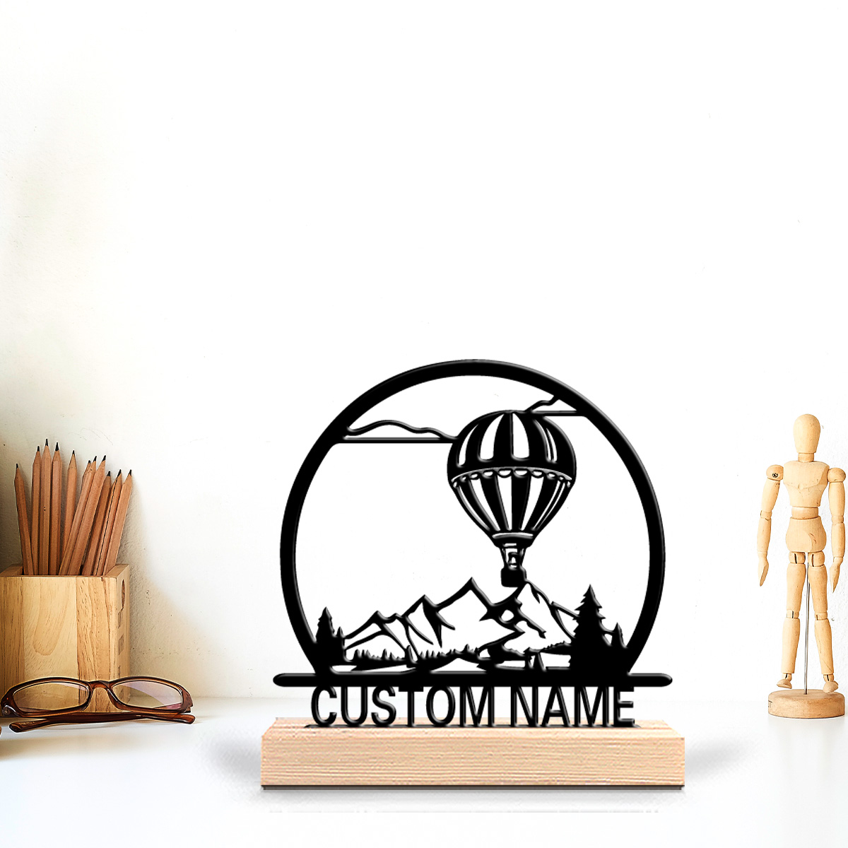 1pc Hot air balloon Customized - Home Decor Unique ulasan dan harga
