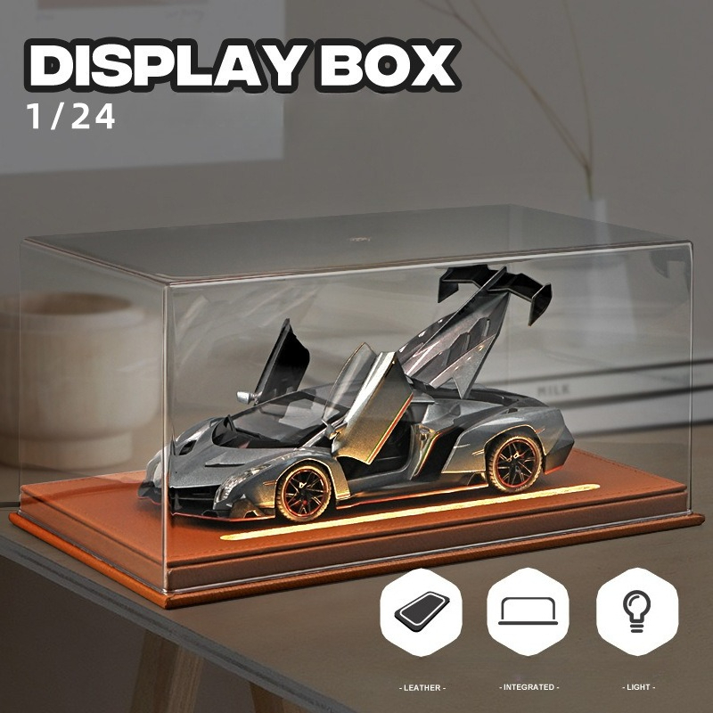 Acrylic Display Box with Light - Home Decor Organizer ulasan dan harga