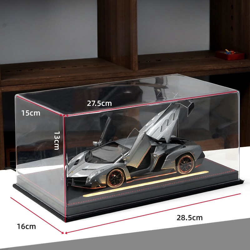Acrylic Display Box with Light - Home Decor Organizer ulasan dan harga