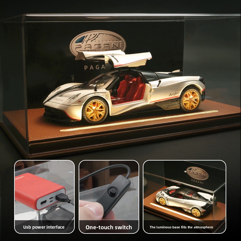 Acrylic Display Box with Light - Home Decor Organizer ulasan dan harga