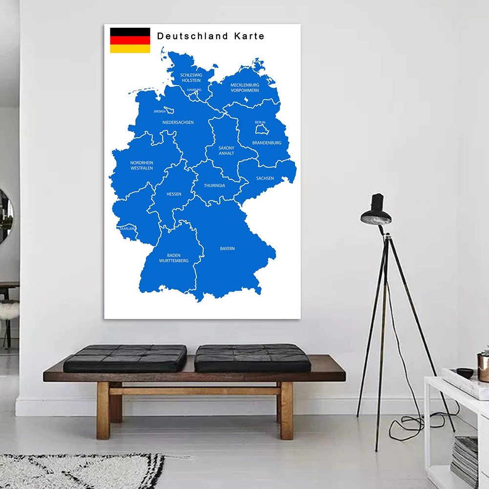 100*150 Cm The Germany Politic - Germany Home Decor ulasan dan harga