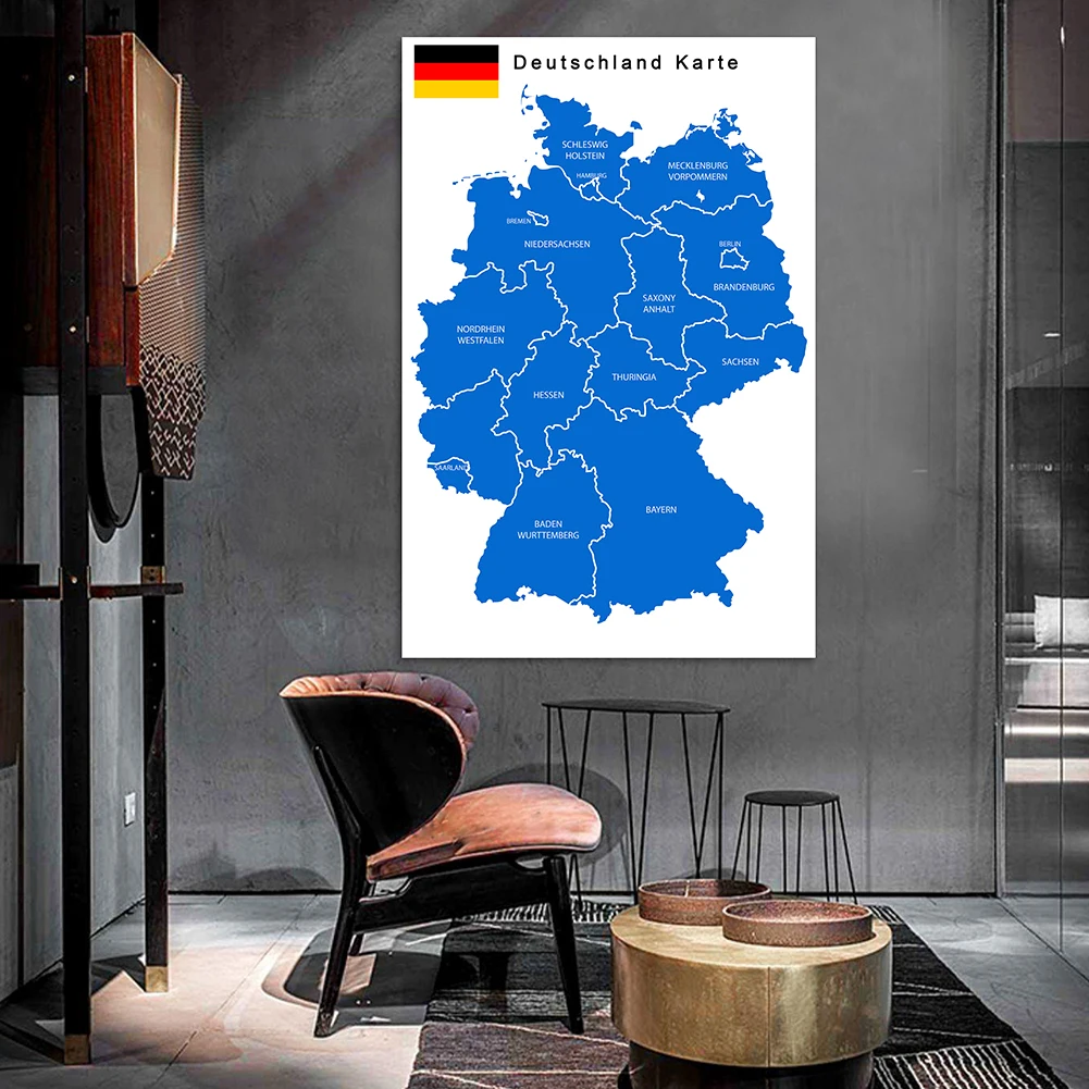 100*150 Cm The Germany Politic - Germany Home Decor ulasan dan harga