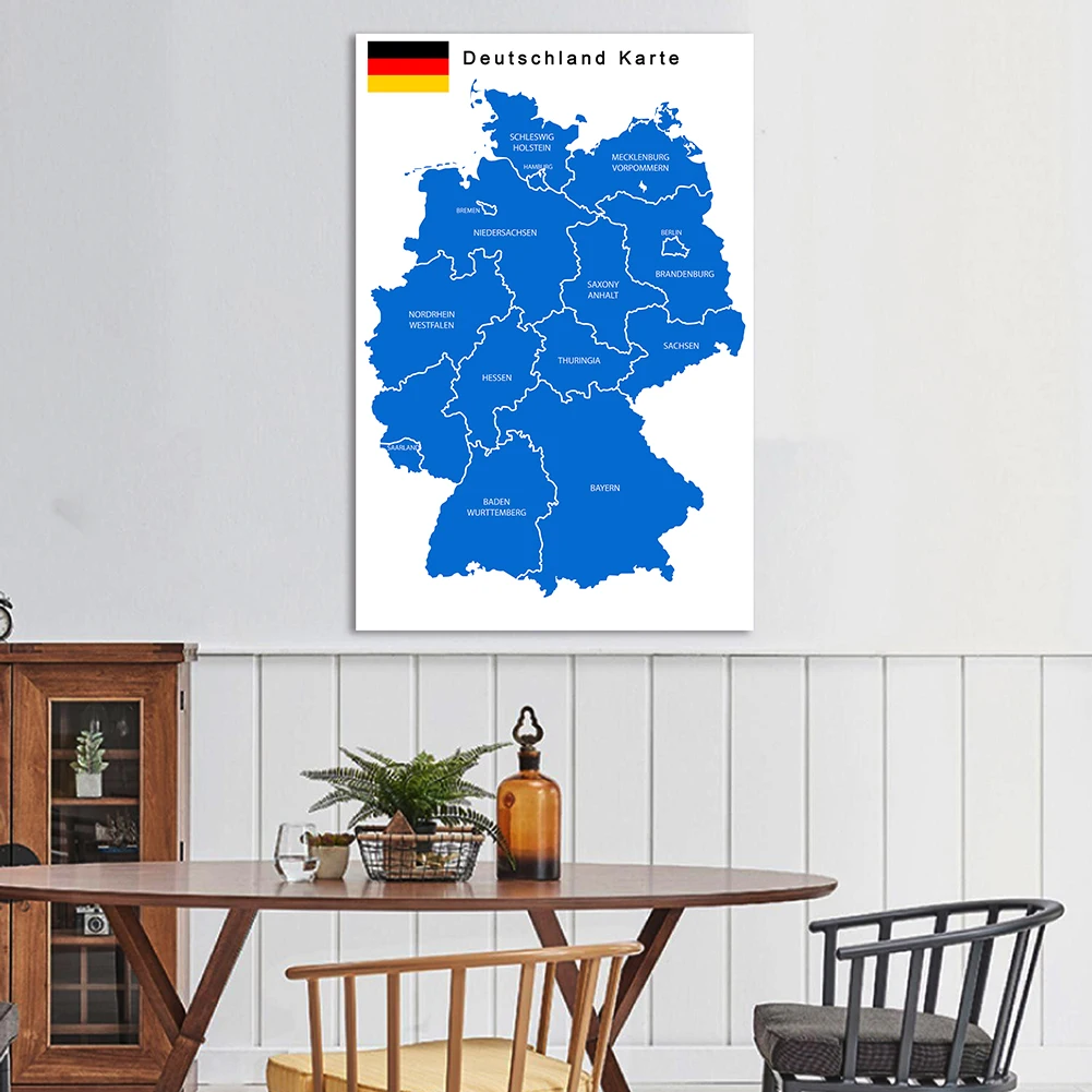 100*150 Cm The Germany Politic - Germany Home Decor ulasan dan harga