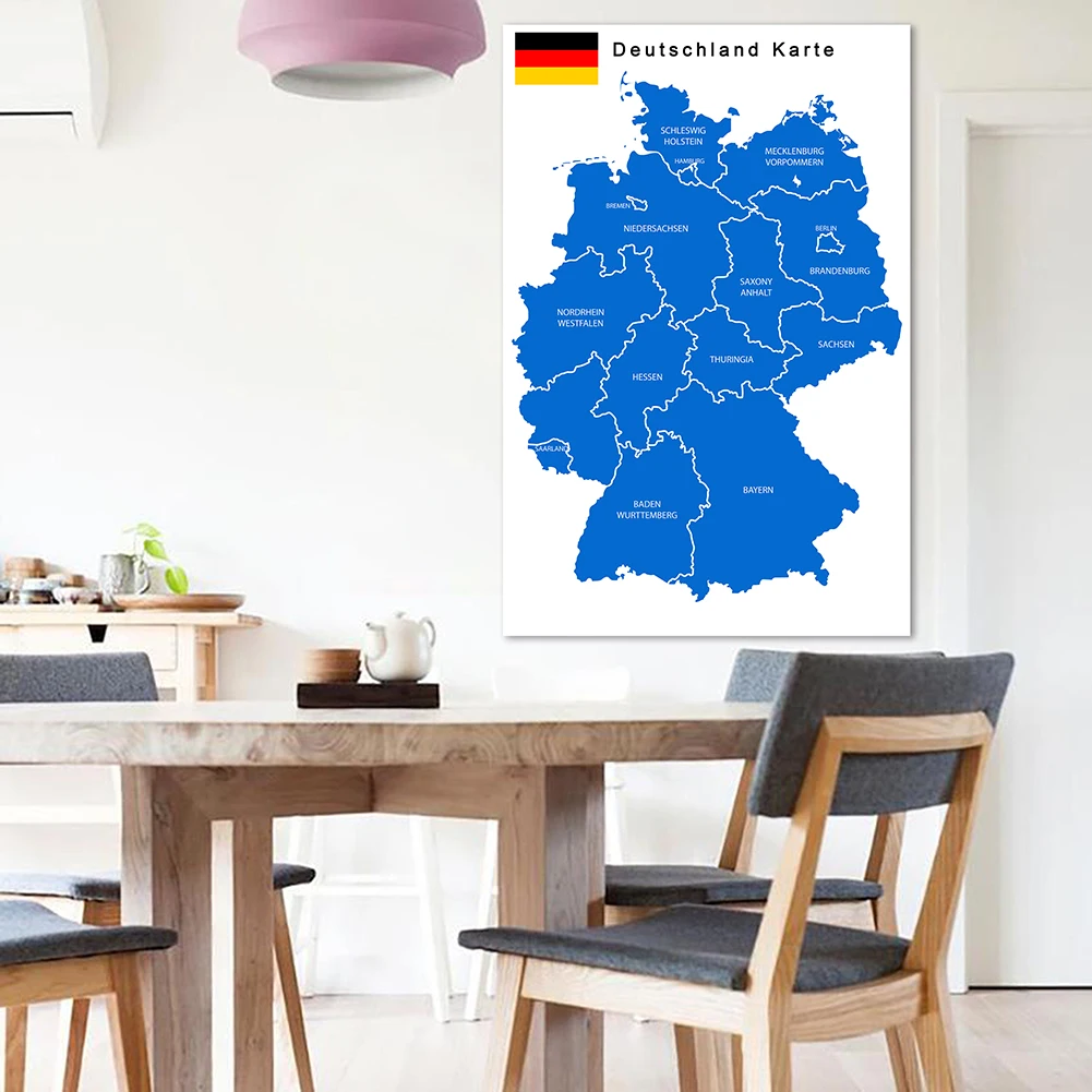 100*150 Cm The Germany Politic - Germany Home Decor ulasan dan harga