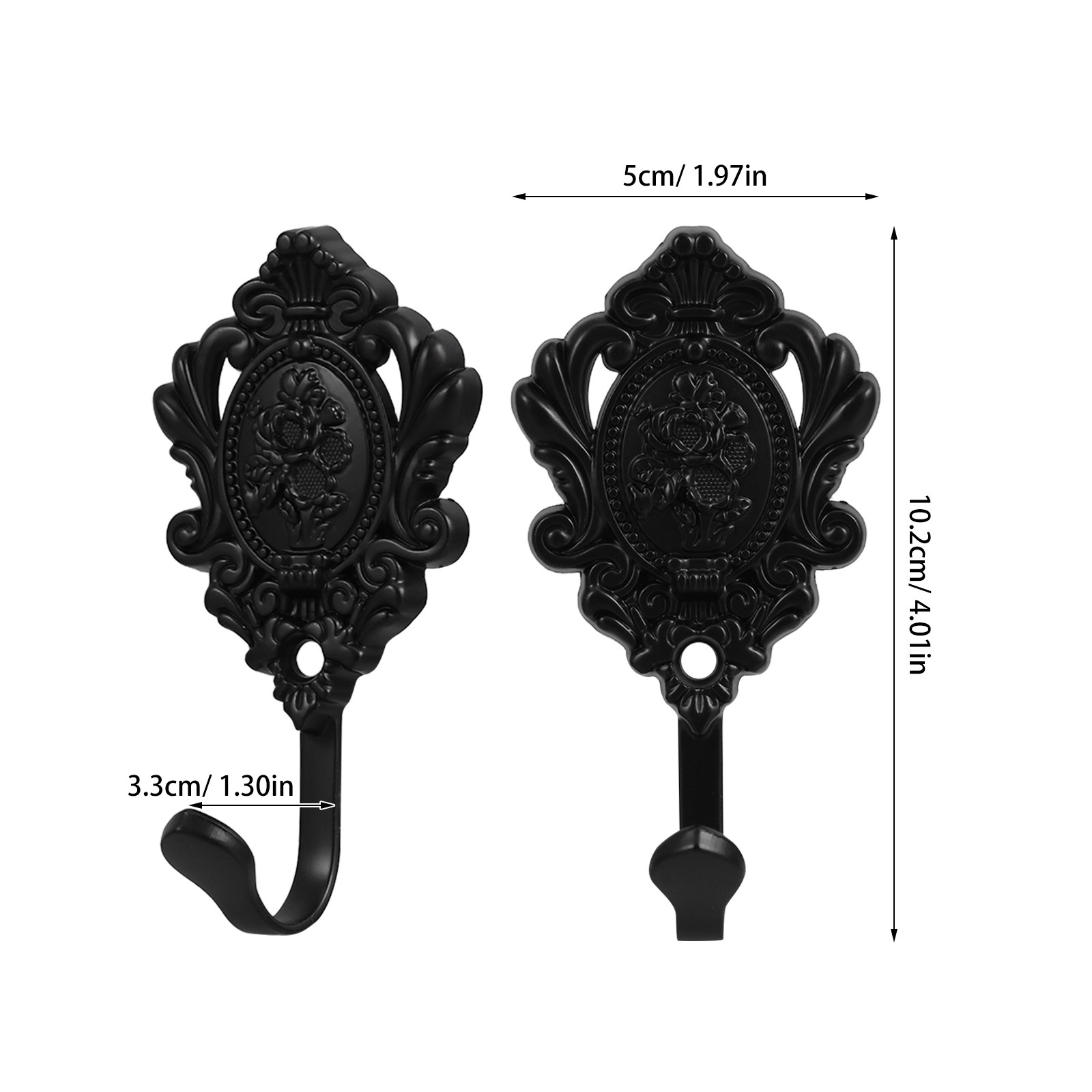 2Pcs Sturdy Vintage Embossed M - Home Decor Organizer ulasan dan harga