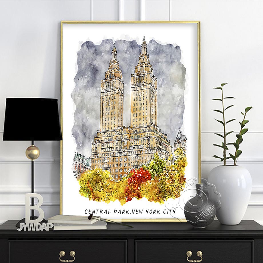 World City Travel Poster, Lond - Germany Home Decor ulasan dan harga