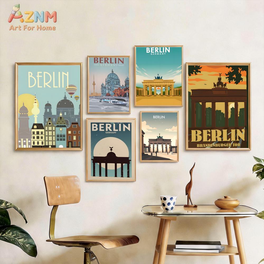 AZNM Berlin Germany Landmark F - Germany Home Decor ulasan dan harga