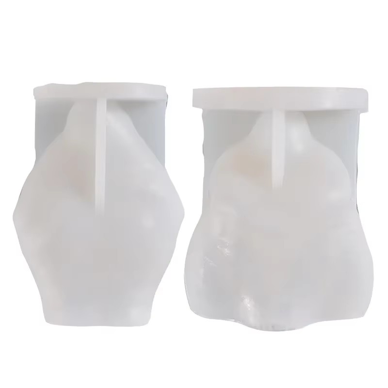 3D Fat Woman/man Portrait Cand - Abstract Sculpture Resin ulasan dan harga