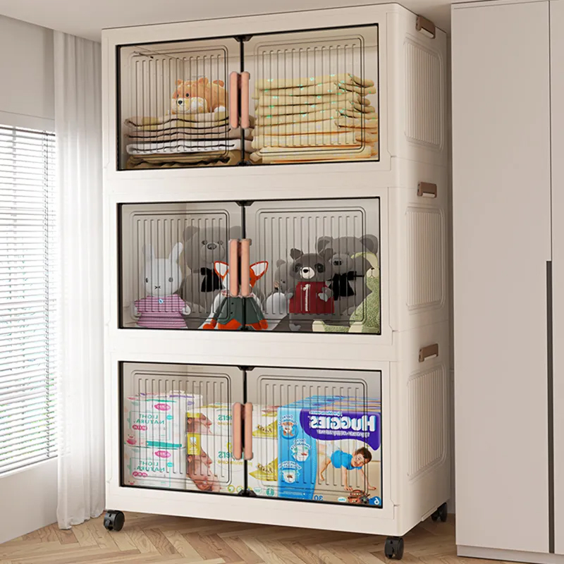 Foldable Dustproof Storage Cab - Home Decor Organizer ulasan dan harga