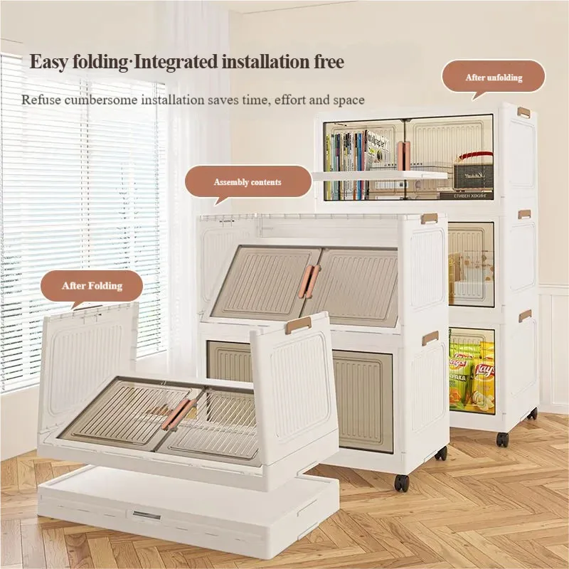 Foldable Dustproof Storage Cab - Home Decor Organizer ulasan dan harga