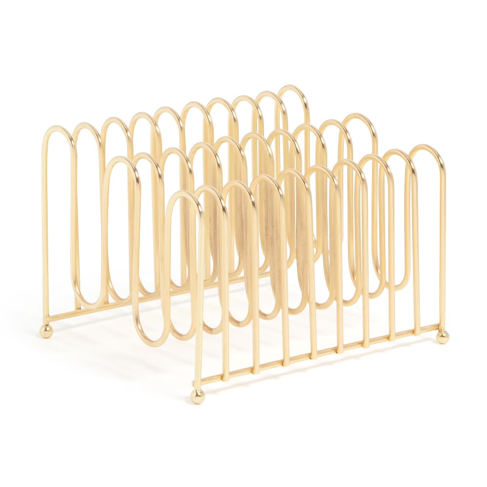 Bent Wire Desk Organizer Lette - Home Decor Organizer ulasan dan harga