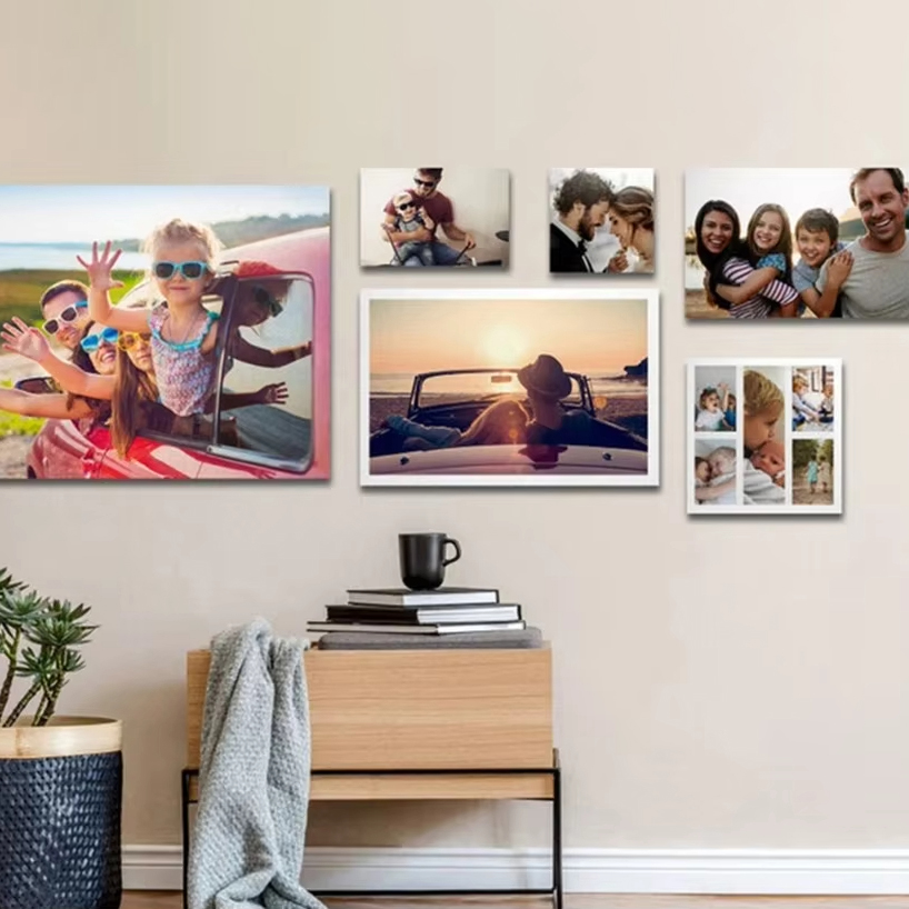 Custom Frameless Photo Canvas  - Home Decor Nepal ulasan dan harga