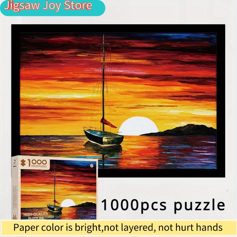 Adult 1000 Pieces Wooden Puzzl - Home Decor Under 1000 ulasan dan harga