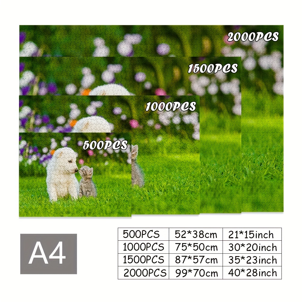 500/1000/1200/2000PCS Puzzle C - Home Decor Under 1000 ulasan dan harga