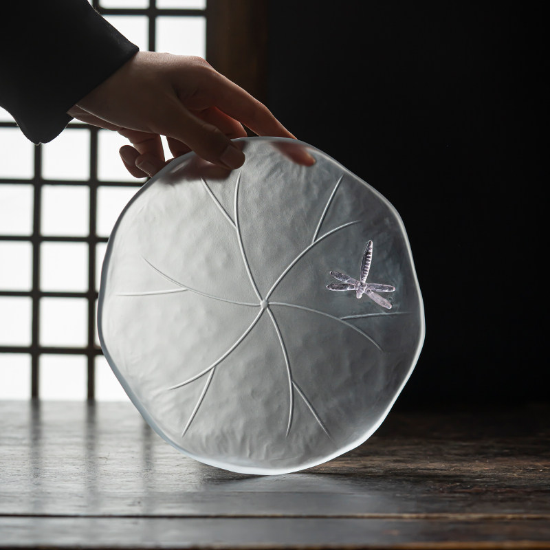 Glazed Dragonfly Teapot Tray J - Home Decor Zen Style ulasan dan harga
