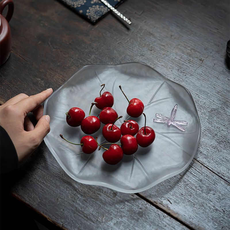 Glazed Dragonfly Teapot Tray J - Home Decor Zen Style ulasan dan harga