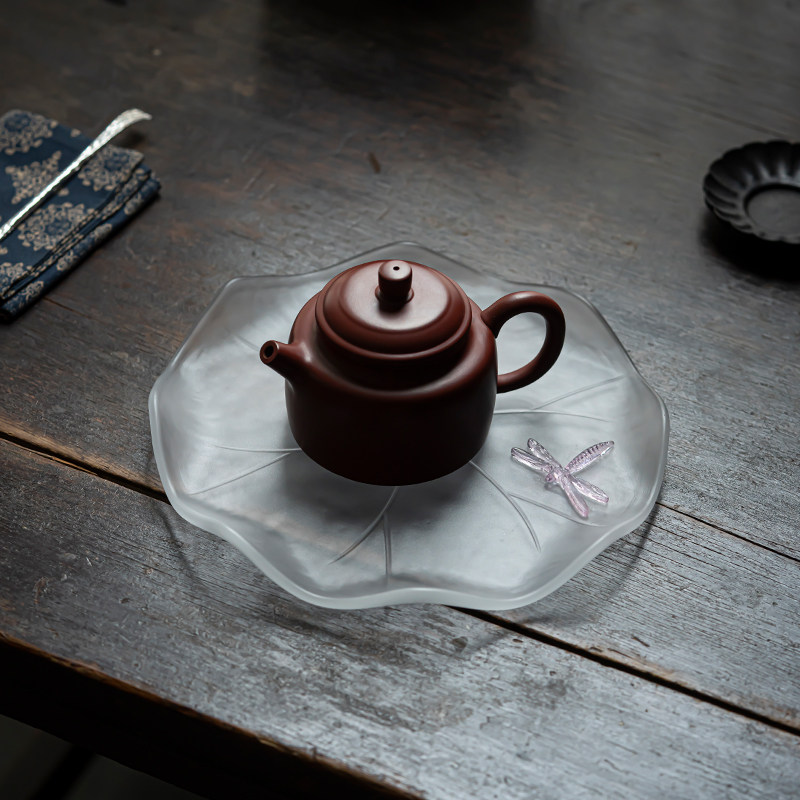 Glazed Dragonfly Teapot Tray J - Home Decor Zen Style ulasan dan harga