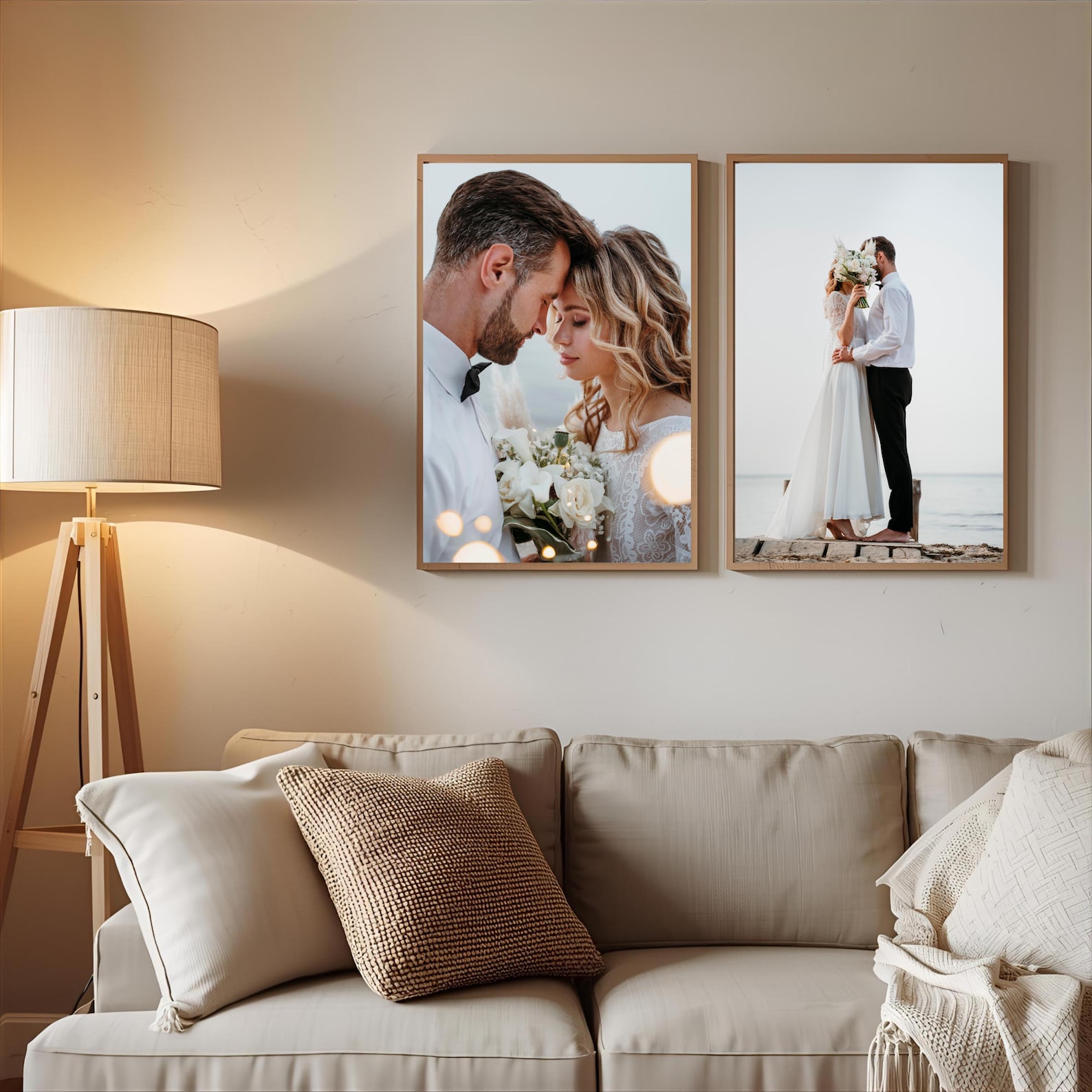 Personalized Photo Canvas, Cus - Home Decor Unique ulasan dan harga
