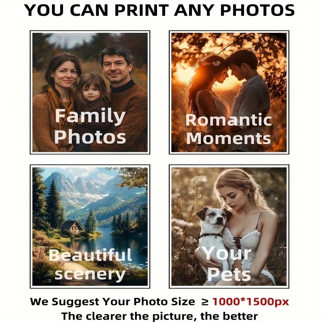 Personalized Photo Canvas, Cus - Home Decor Unique ulasan dan harga