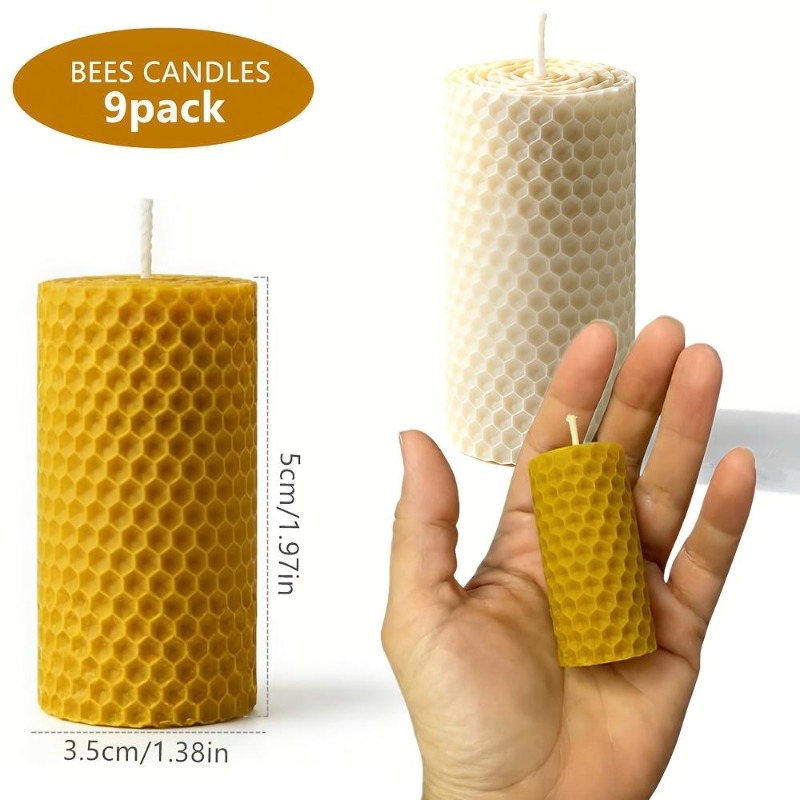 9-piece set of handmade rolled - Home Decor Essentials ulasan dan harga