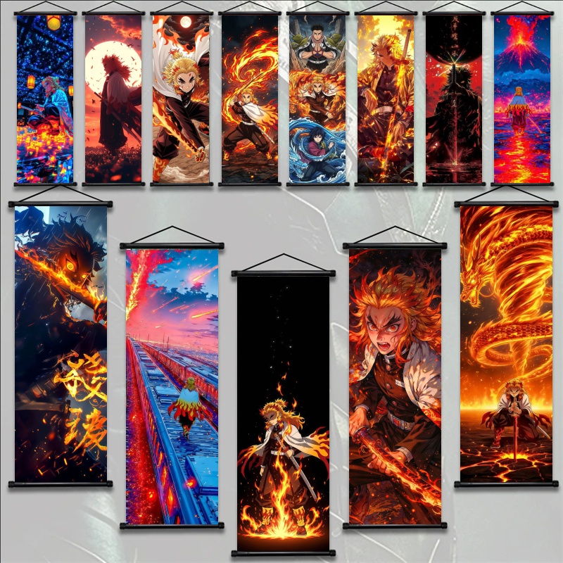 Demon Slayer Kyojuro Rengoku H - Home Decor Nepal ulasan dan harga