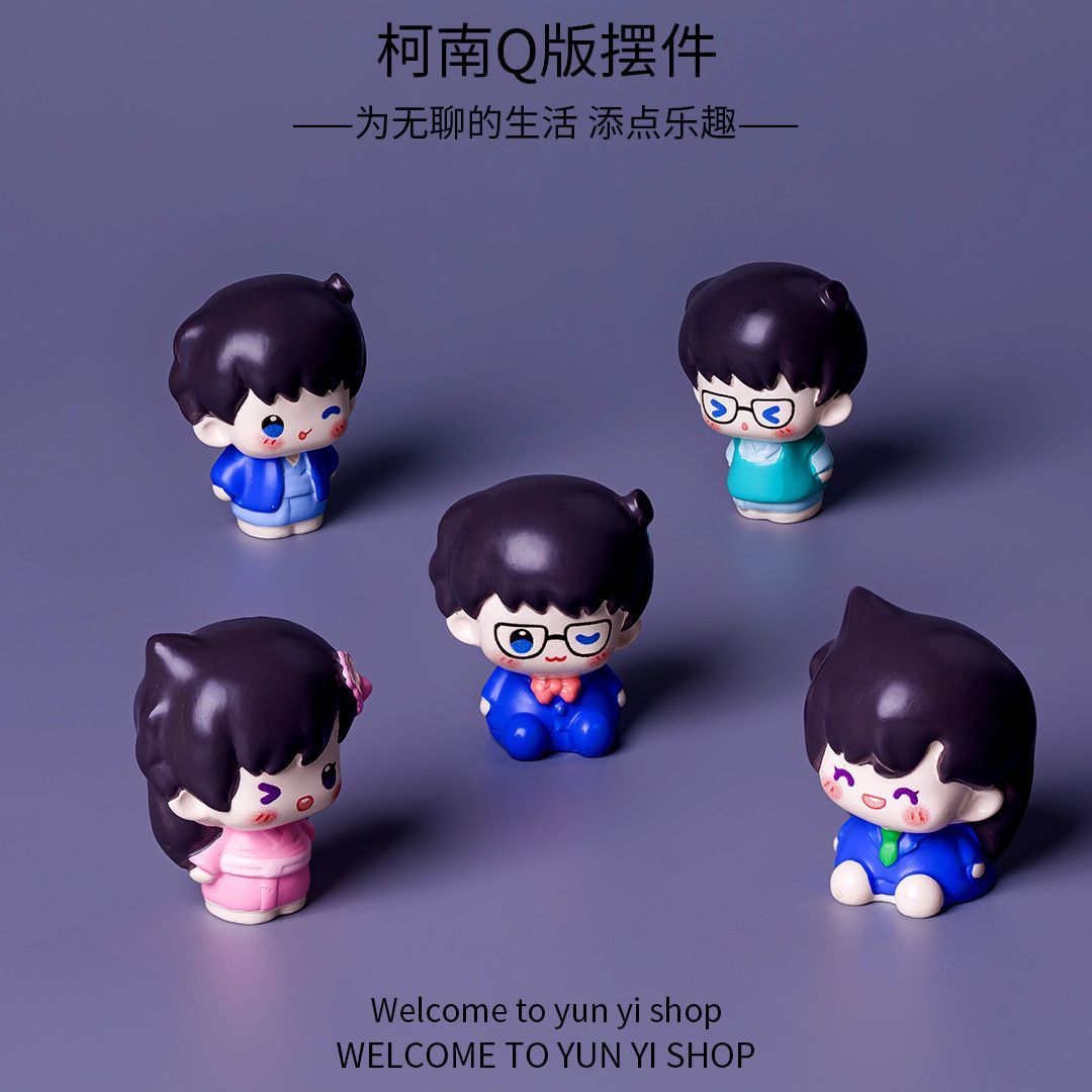 Detective Conan Mini Resin Bea - Home Decor Nepal ulasan dan harga
