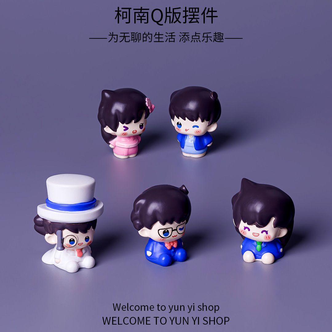 Detective Conan Mini Resin Bea - Home Decor Nepal ulasan dan harga
