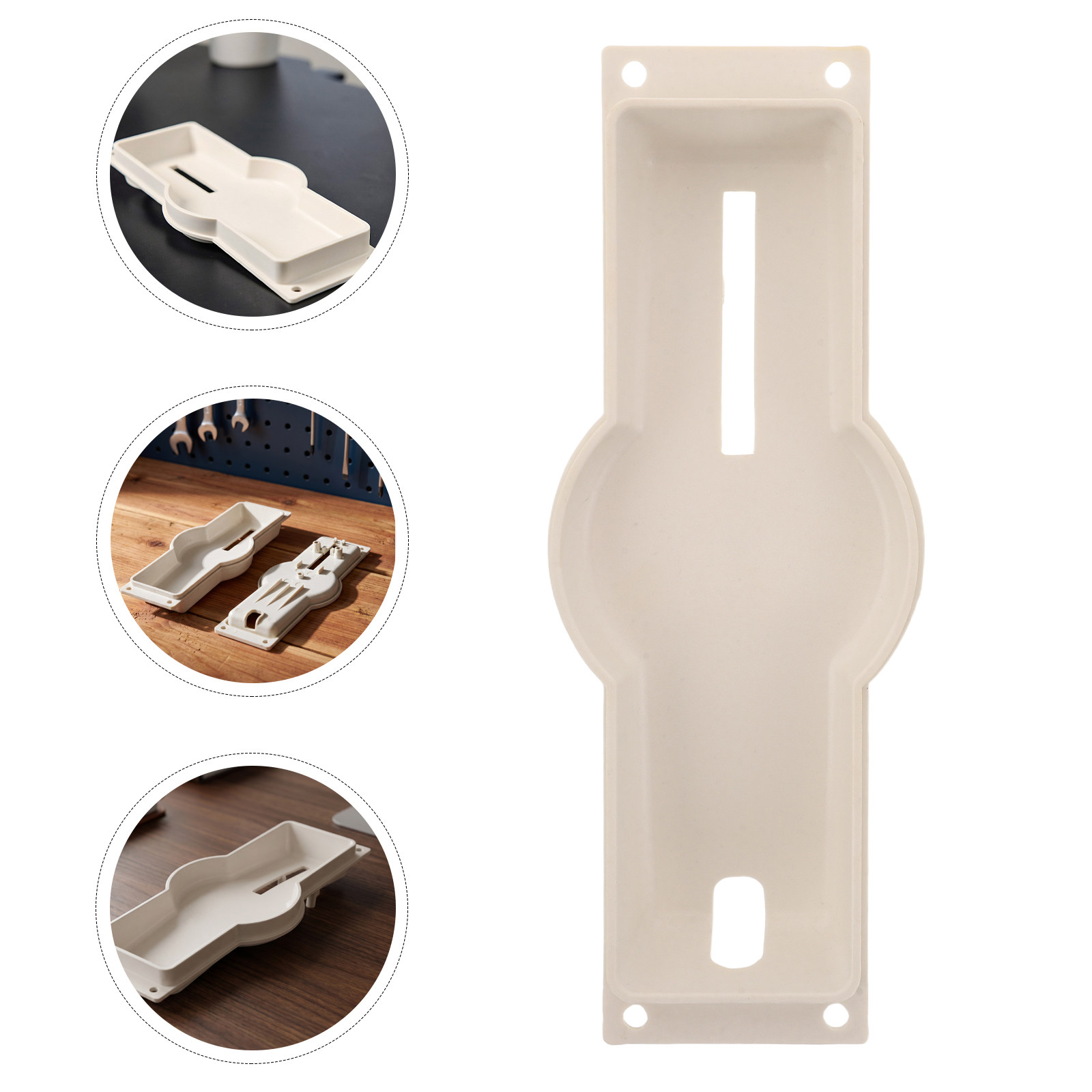 2Pcs Wall Phone Base Stand Dec - Home Decor Organizer ulasan dan harga