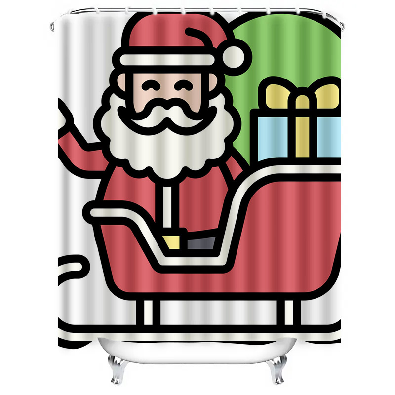 TU Christmas Santa Claus Showe - Home Xmas Decor Ideas ulasan dan harga