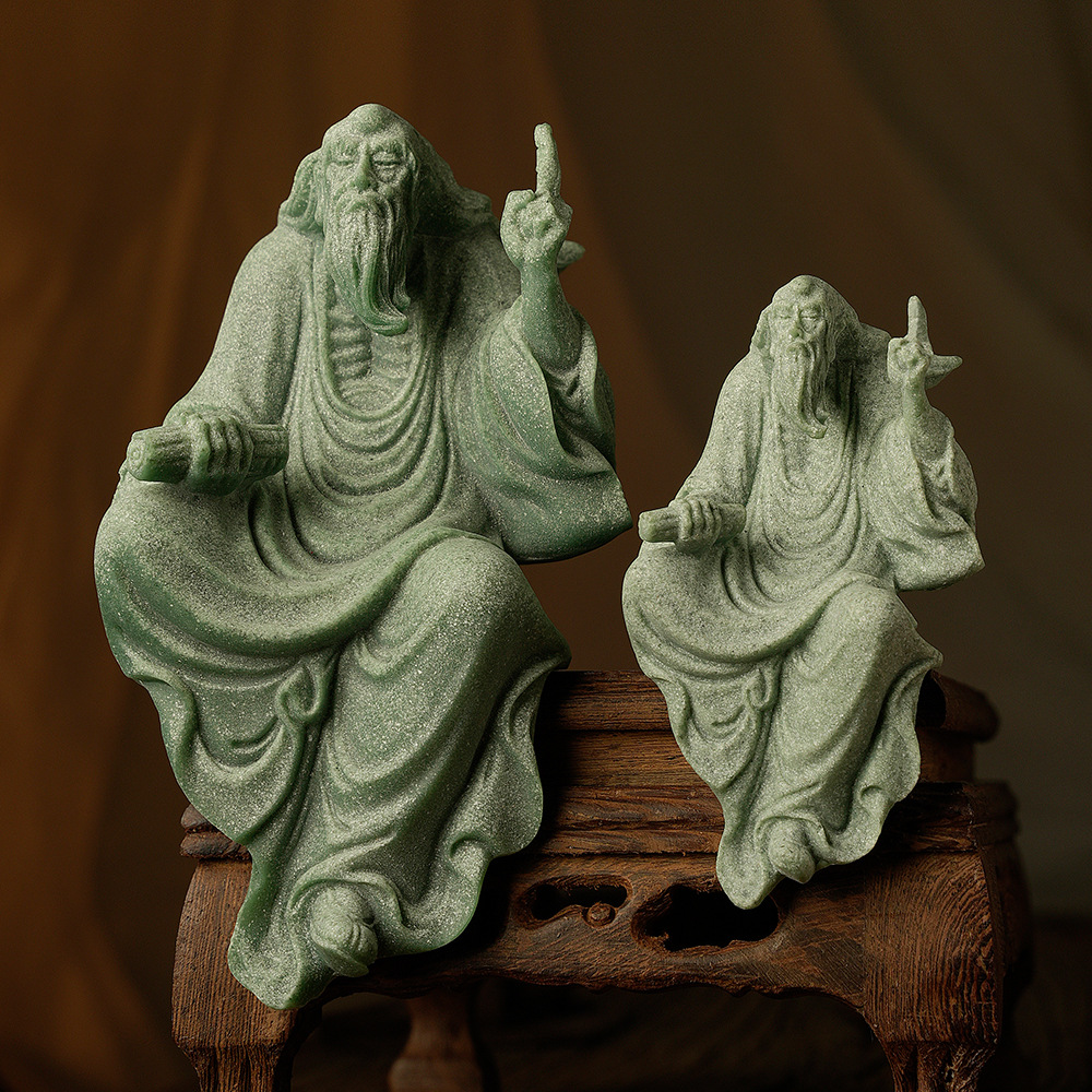 New Chinese Style Laozi Statue - Home Decor Zen Style ulasan dan harga