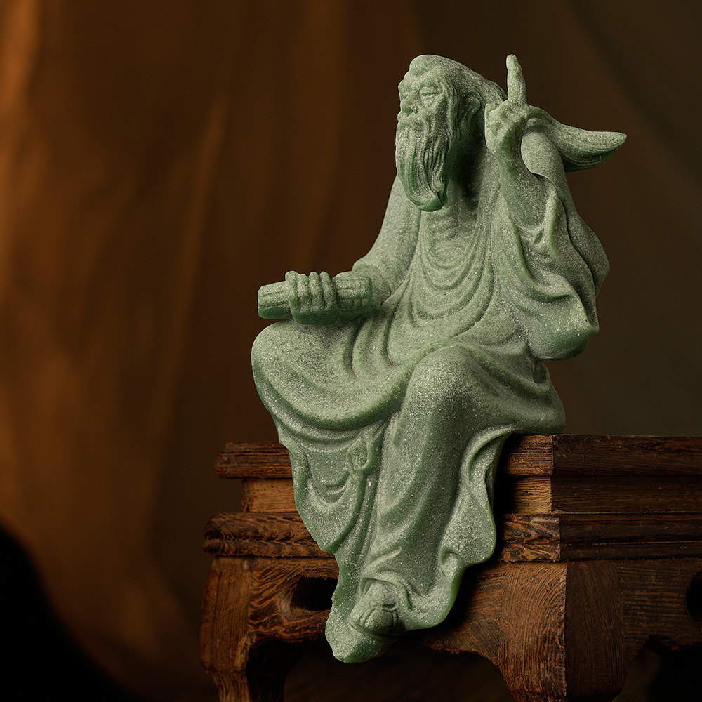 New Chinese Style Laozi Statue - Home Decor Zen Style ulasan dan harga